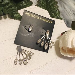 Rebecca Minkoff Jewelry - REBECCA MINKOFF Crystal Ear Jackets Rebecca Minkoff Jewelry - REBECCA MINKOFF Crystal Ear Jackets